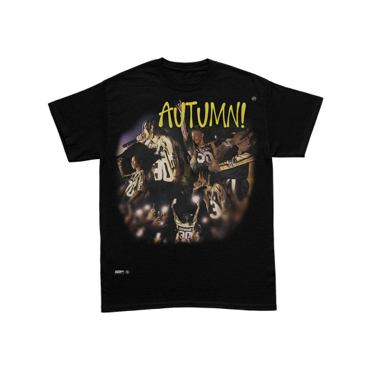 AUTUMN! x Aeronotiqz Collaboration Tee Shirt in Black