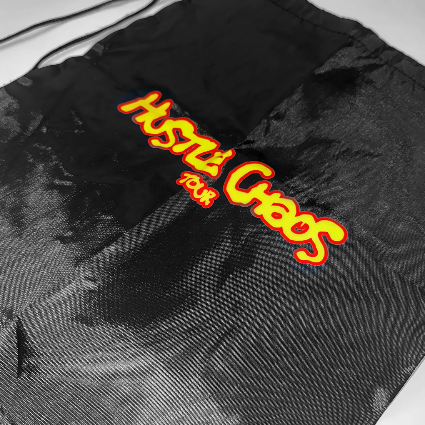 Hustle Chaos Tour Drawstring Bag