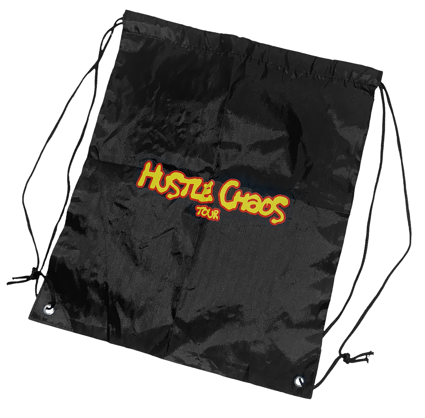 Hustle Chaos Tour Drawstring Bag