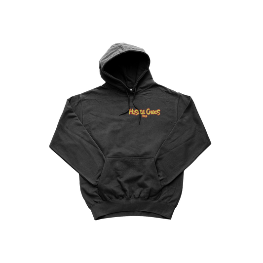 Black Smurf "Hustle Chaos" Tour Hoodie in Black