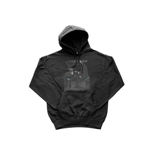 Black Excellence IDONTKNOWJEFFERY x Black Smurf Tour Hoodie V2 in Black