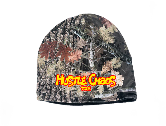 Hustle Chaos Tour Camouflage Skully (Beanie)