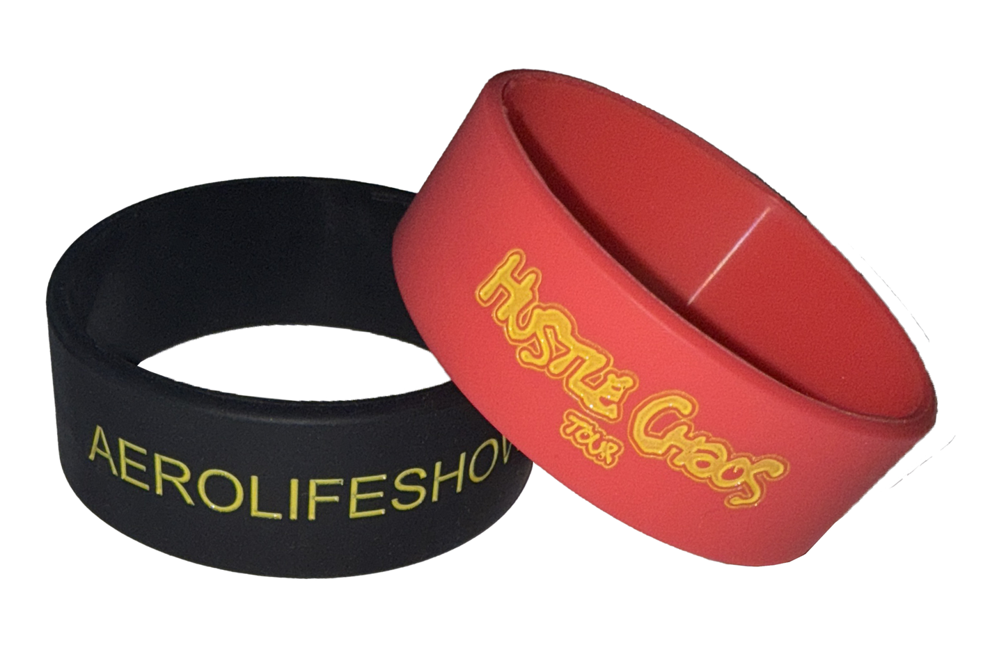 Black Hustle Chaos Tour Wristband