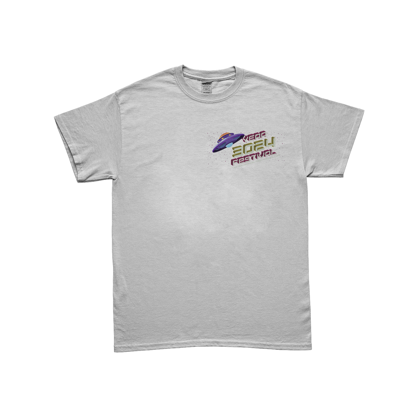 Year 3024 Festival Tee Shirt in White