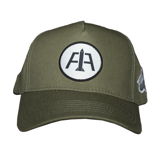 Olive Green Aeronotiqz 2010 Snapback