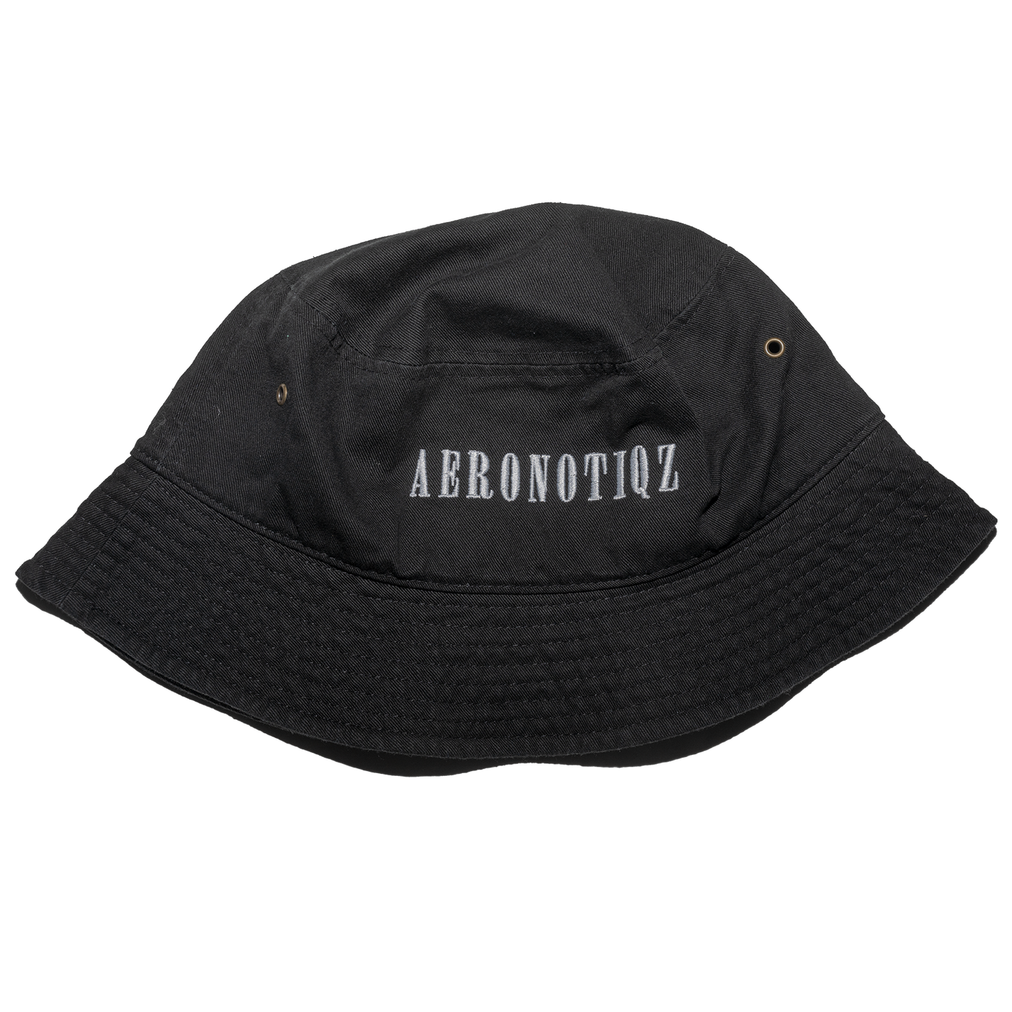 Black Aeronotiqz Bucket Hat