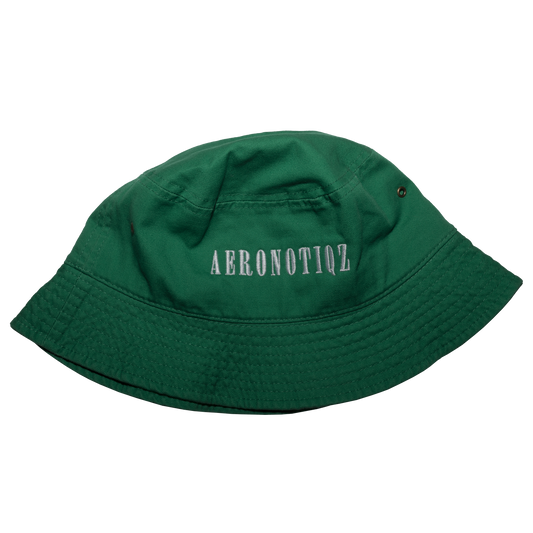 Kelly Green Aeronotiqz Bucket Hat
