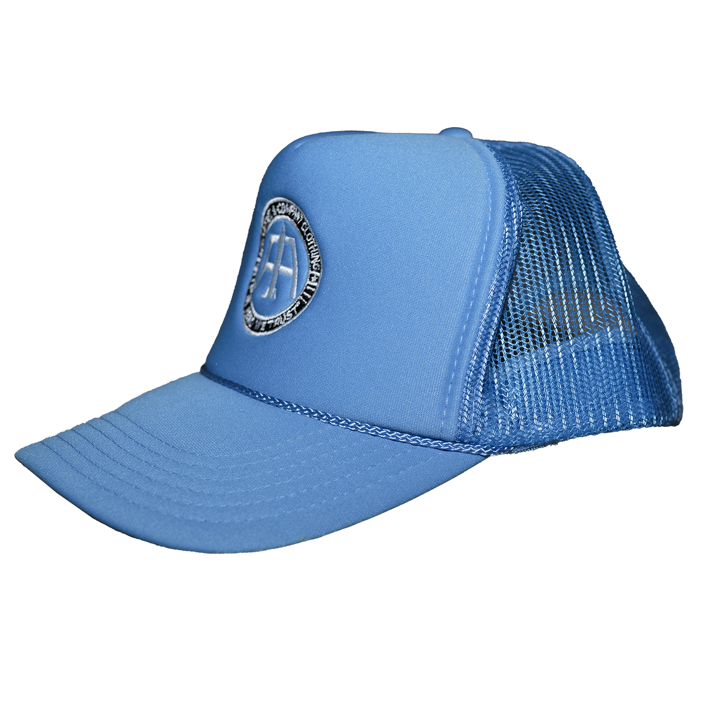 Carolina Blue Aero Logo Mesh Trucker Hat