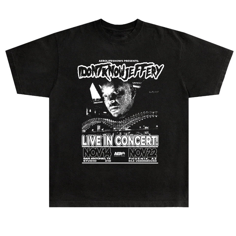 IDONTKNOWJEFFERY 2025 Collaboration Tee Shirt