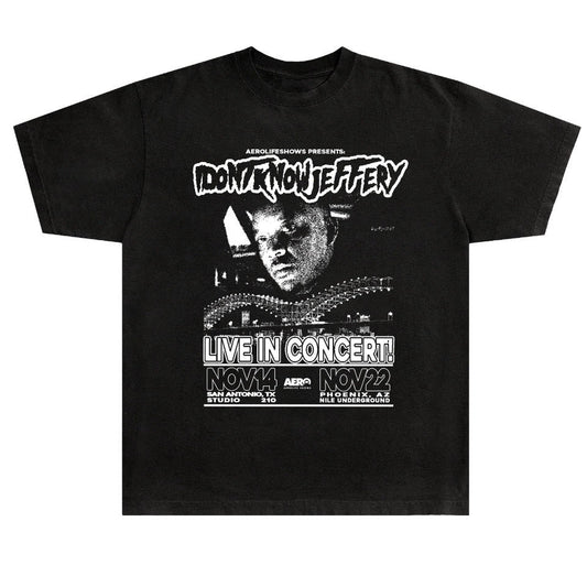 IDONTKNOWJEFFERY 2025 Collaboration Tee Shirt