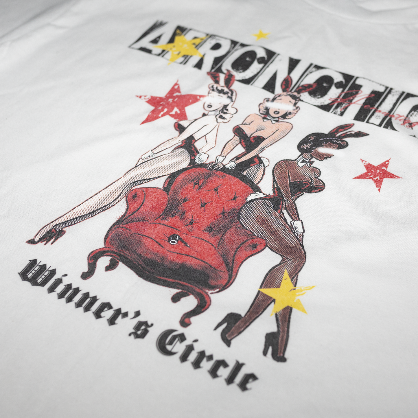 Winner's Circle Tee Shirt in White