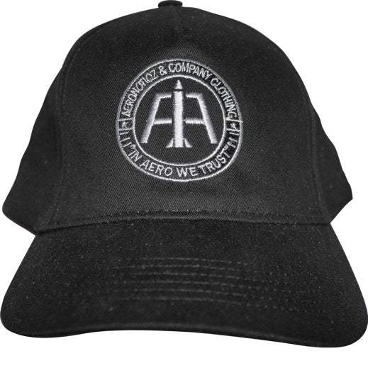 Black Aero Logo Dad Hat