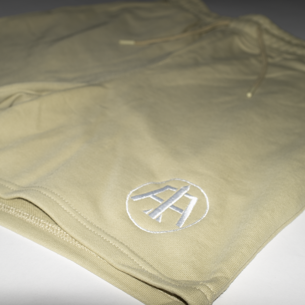 Lime Aeronotiqz Logo Embroidered Shorts