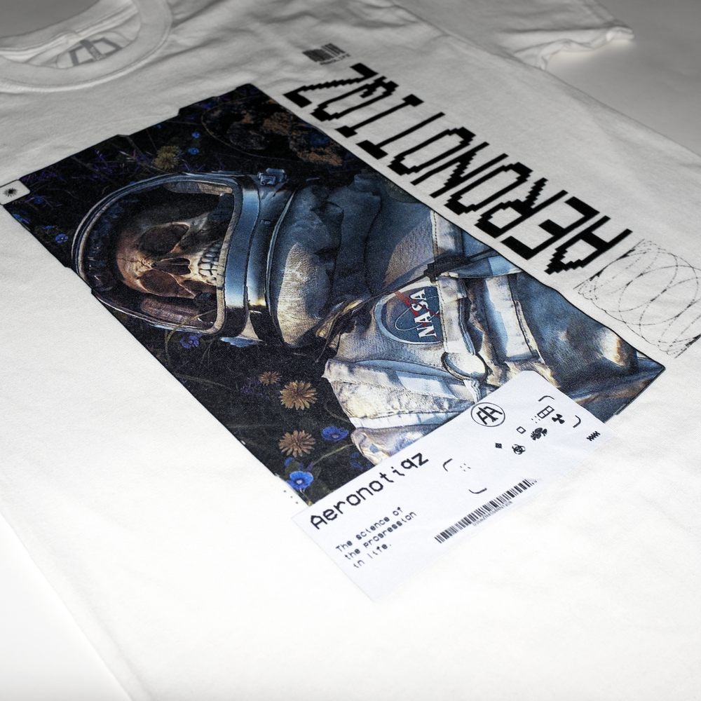 “Science” Tee in White