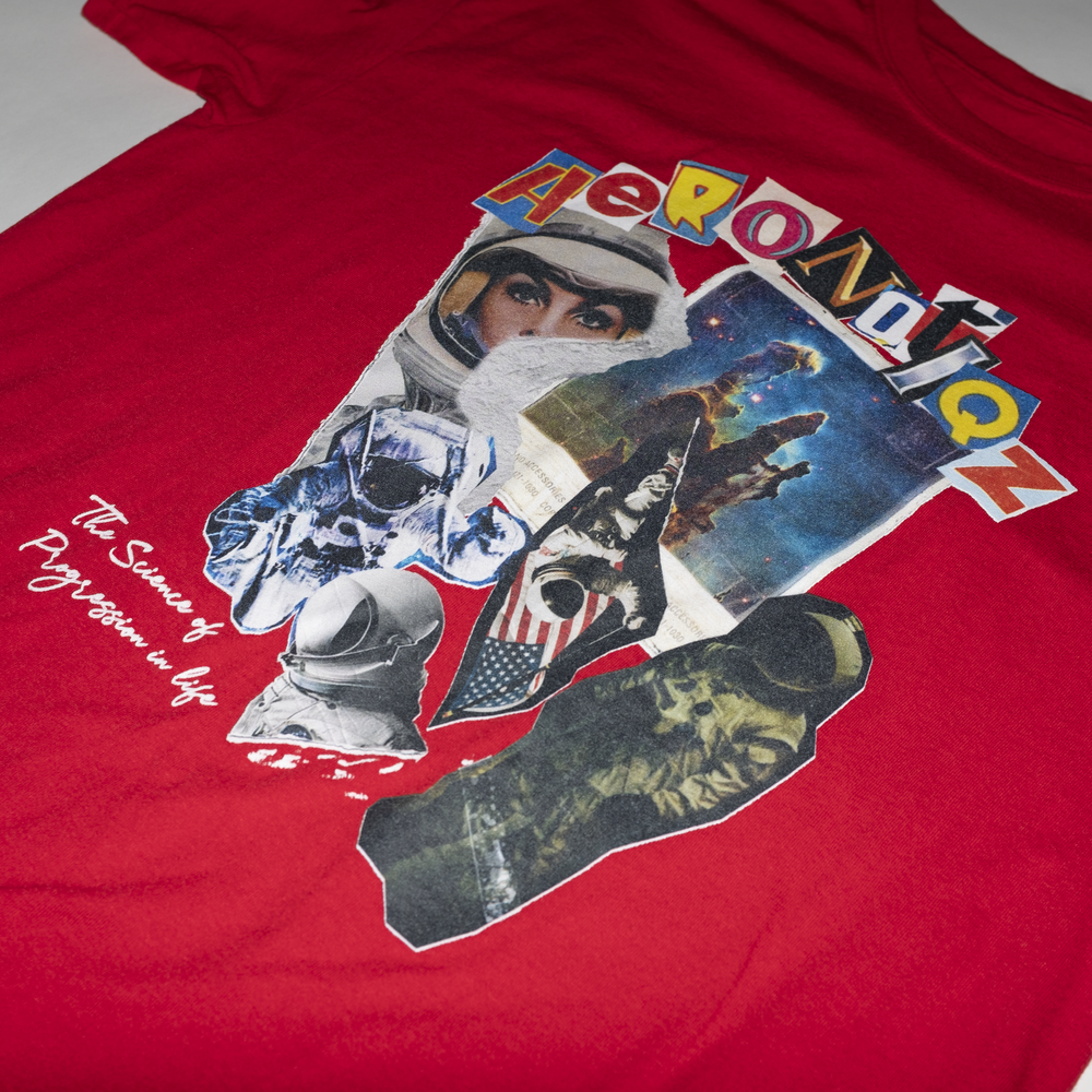Red Futurism Tee