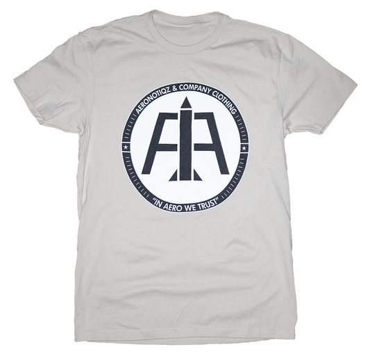 Cream Aero Logo Tee Shirt