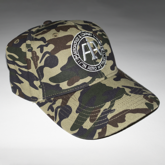 Camo Aero Logo Dad Hat