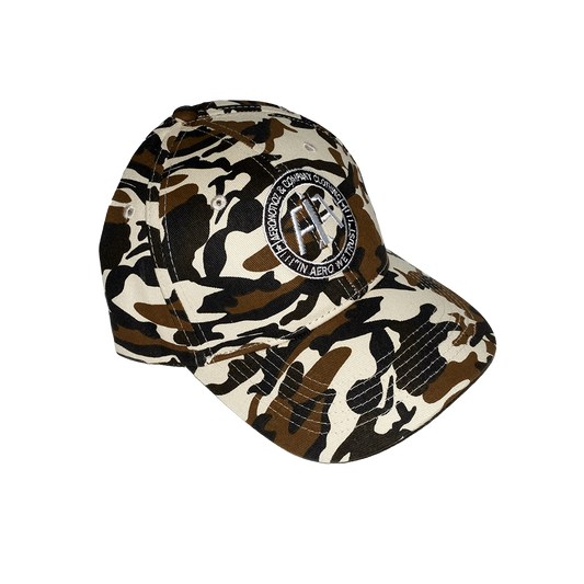 Desert Camo Aero Logo Dad Hat