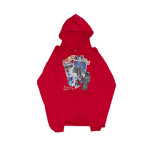 Red Futurism Hoodie