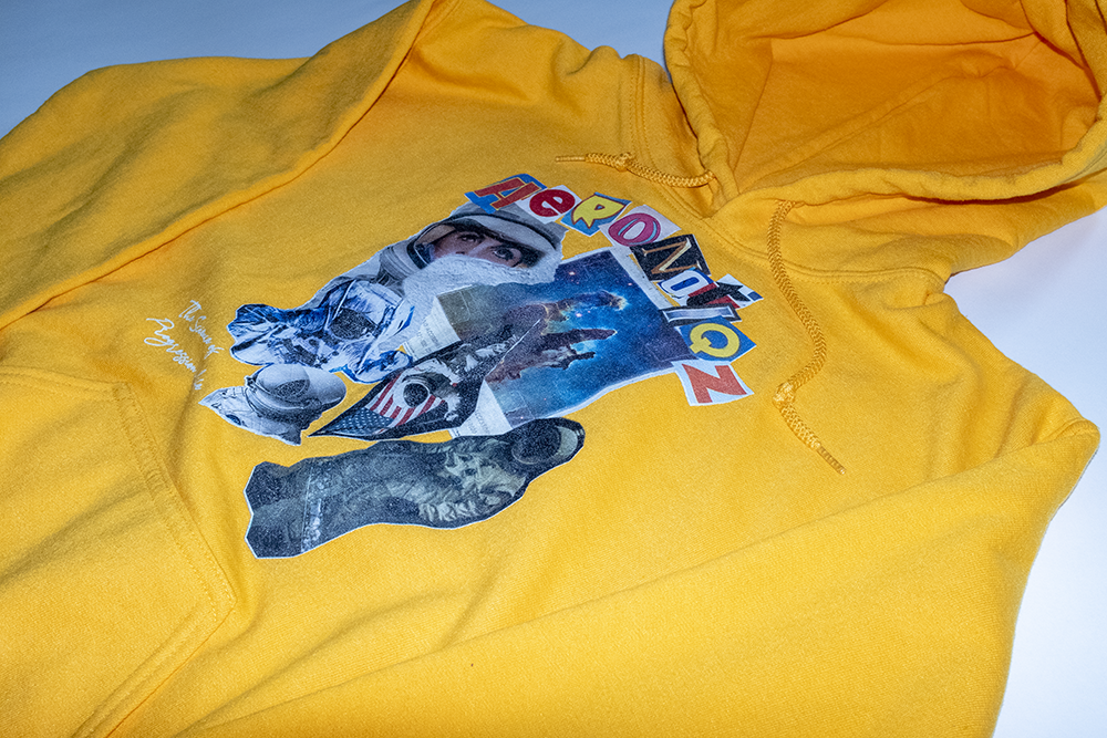 Sun Yellow Futurism Hoodie
