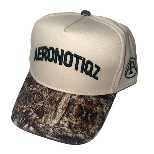 Aeronotiqz Two Tone Camo Snapback