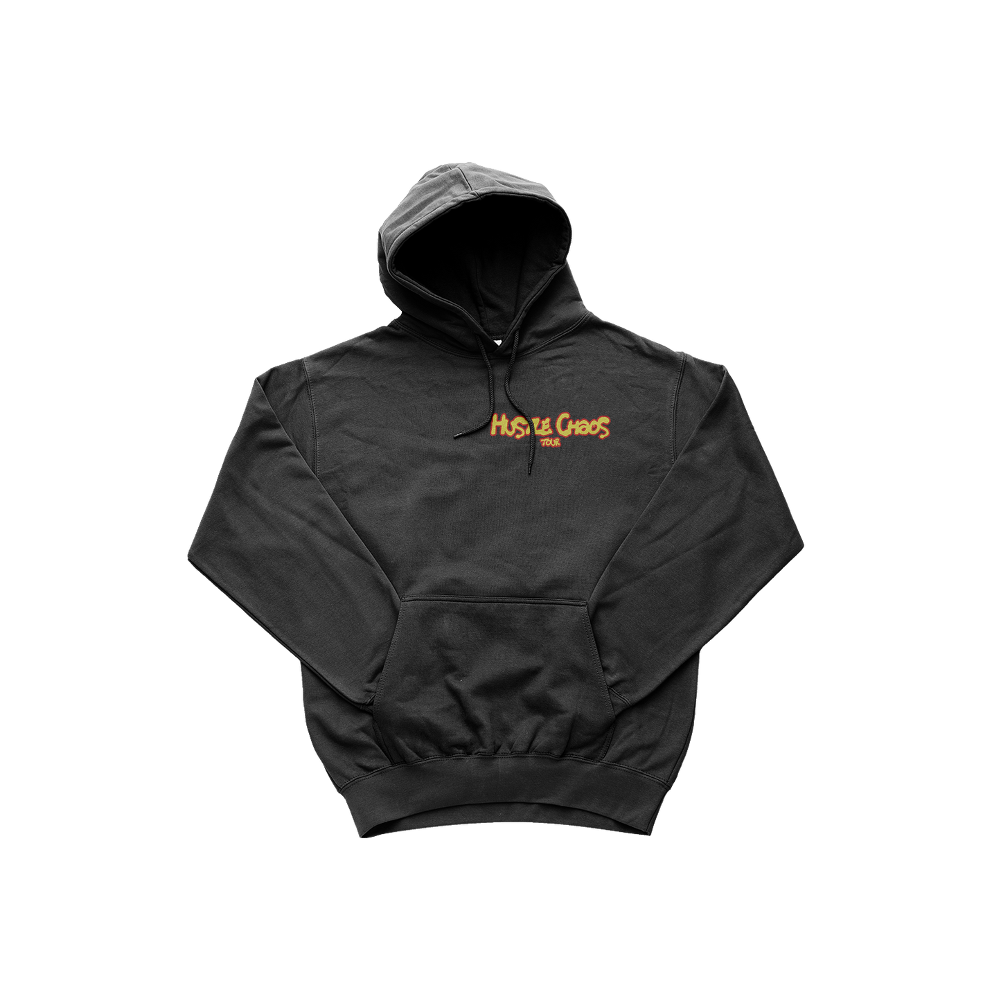 Black Smurf "Hustle Chaos" Tour Hoodie in Black