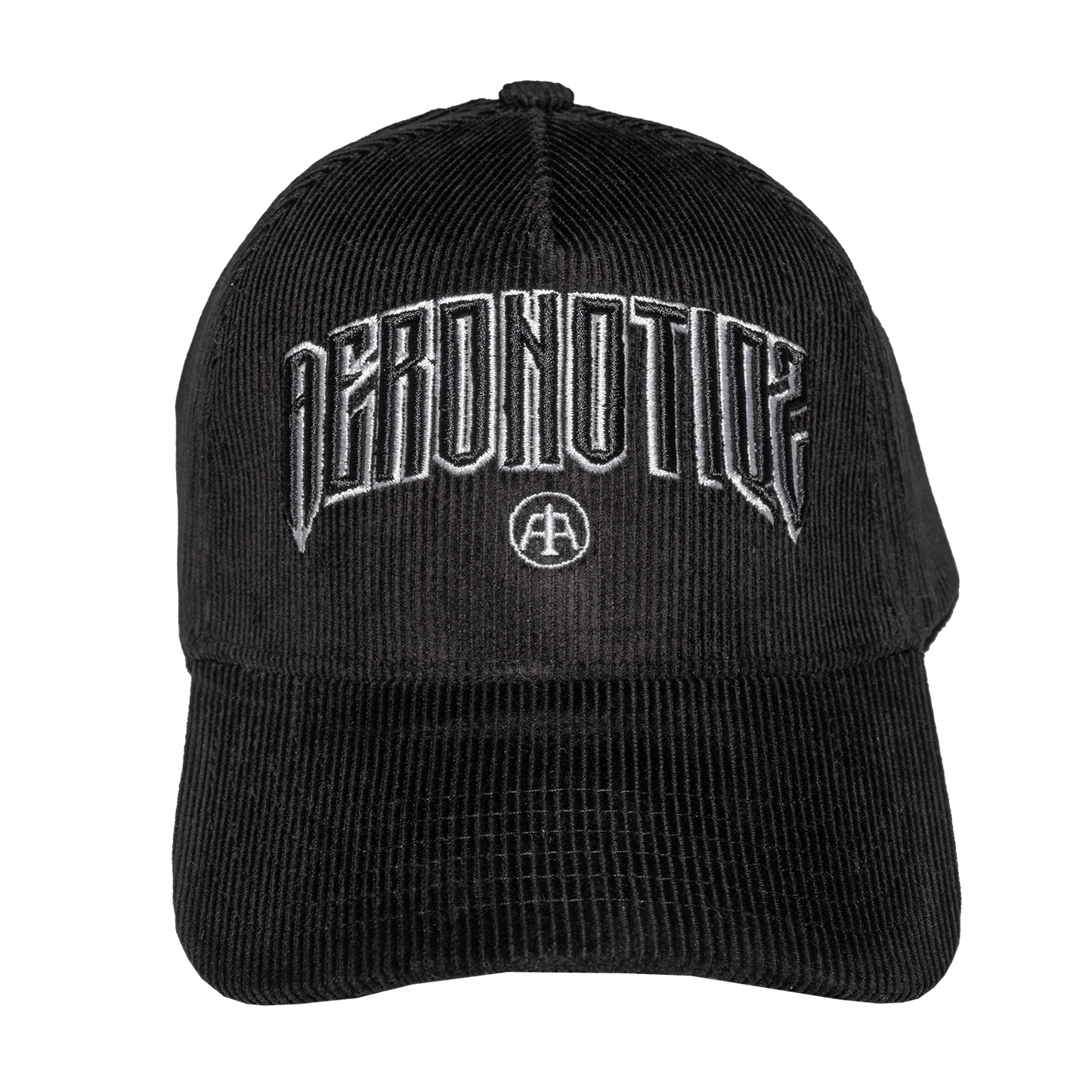 Black Aeronotiqz Corduroy Snapback