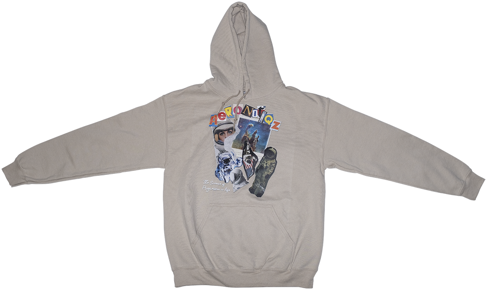 Tan Futurism Hoodie