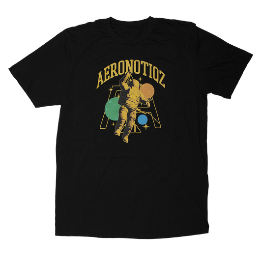 Galaxy Tee Shirt in Black