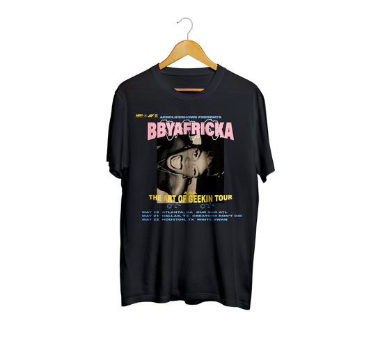 BbyAfricka “The Art Of Geekin” Tour Merch