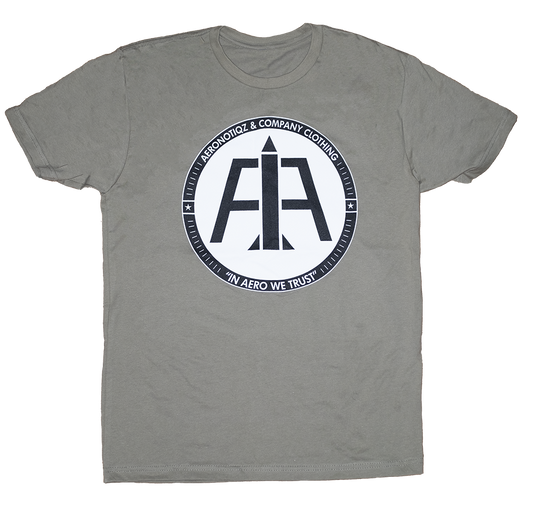 Olive Aero Logo Tee Shirt