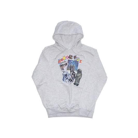 Ash Grey Futurism Hoodie