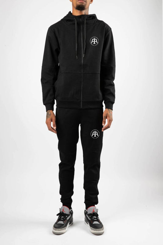 Black Aero Logo Tech Suit