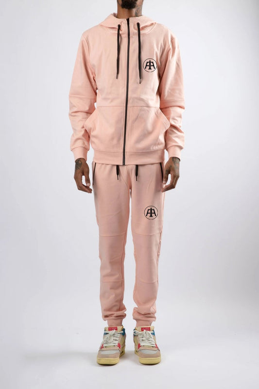 Blush Aero Logo Tech Suit