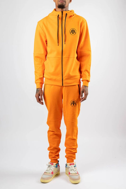 Orange Aero Logo Tech Suit